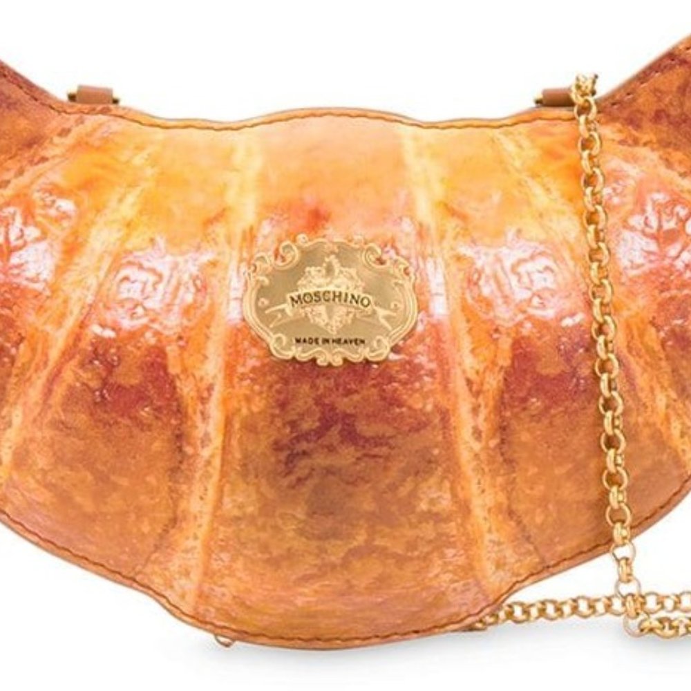 AW20 Moschino Couture Jeremy Scott Croissant Shoulder Bag Marie Antoinette - Picture 4 of 16
